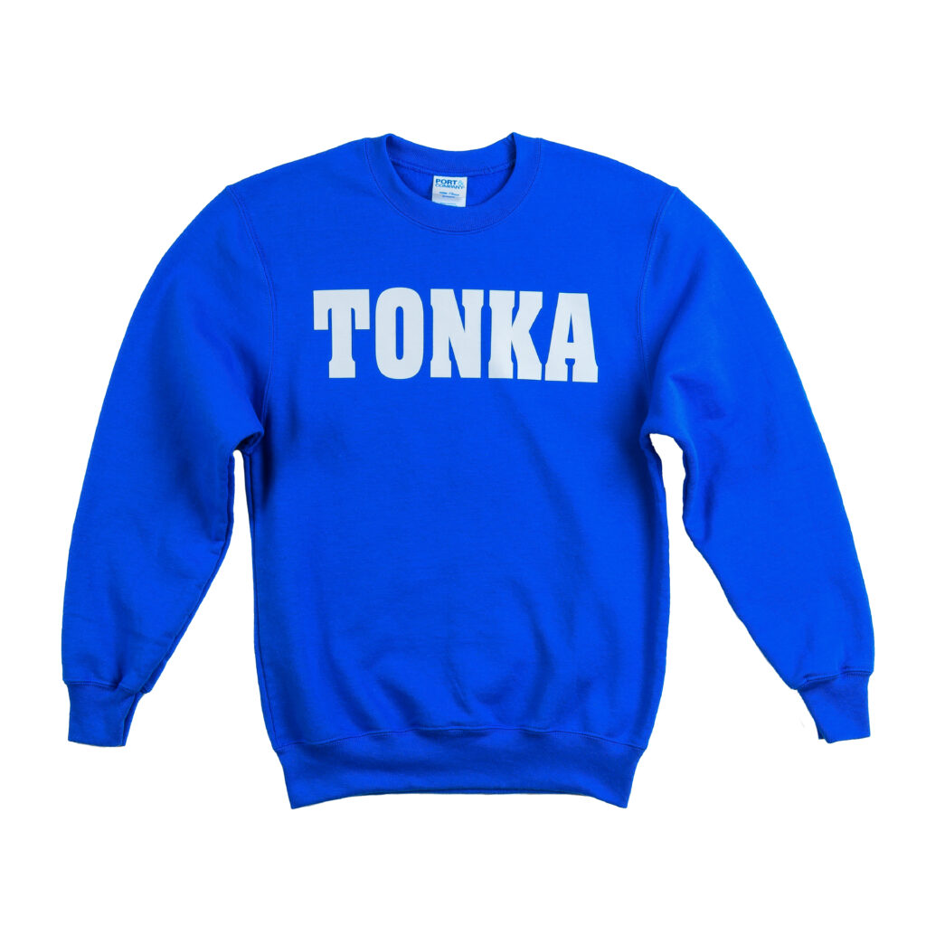 Youth TONKA Crewneck Sweatshirt - Royal Blue