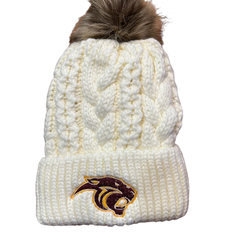 Cableknit Faux Fur - Cream
