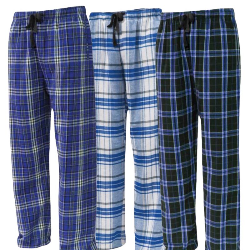 Men’s Flannel Embroidered M Pants