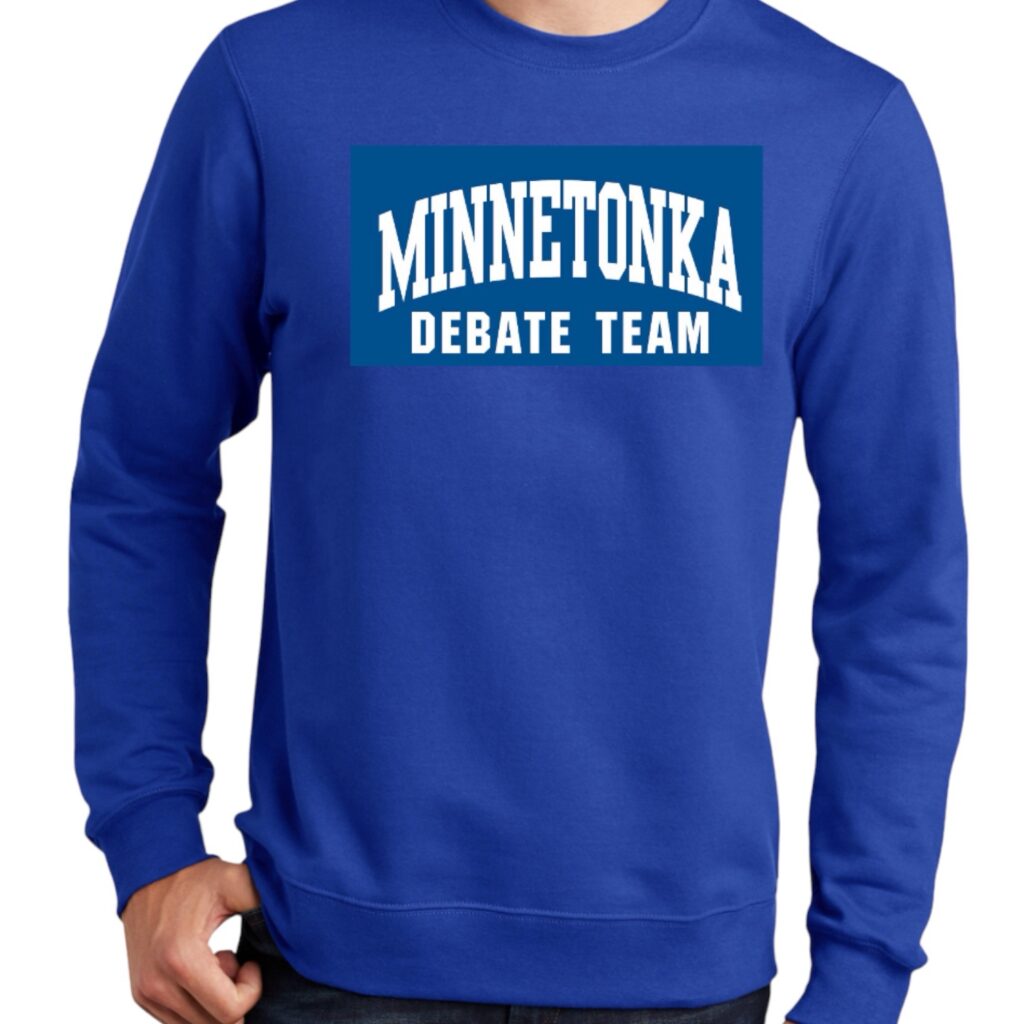 MINNETONKA DEBATE TEAM CREWNECK